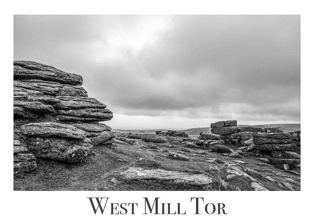 West Mill Tor Print
